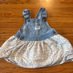 OshKosh B'gosh Blue and Cream Kids Skirtall